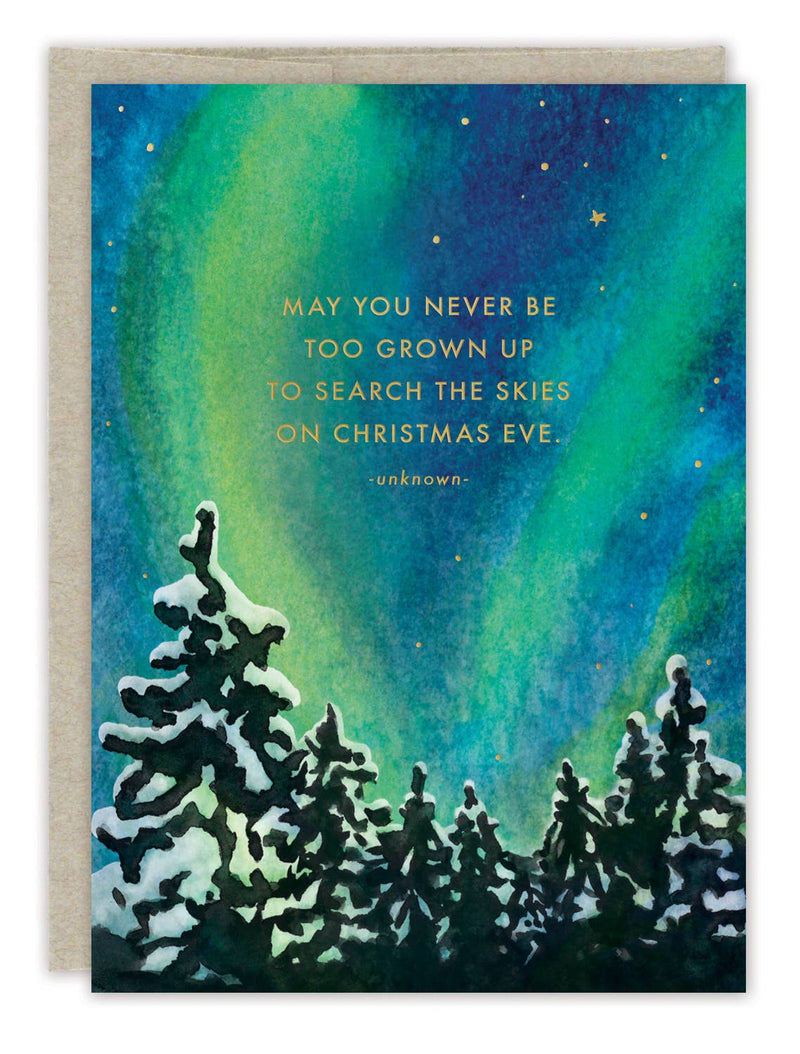 Search The Skies Holiday Card - Lemon And Lavender Toronto