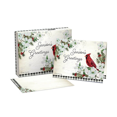 Seasons Greetings Christmas Boxed Cards - Lemon And Lavender Toronto