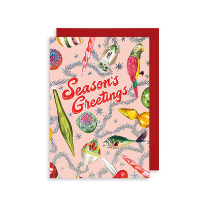 Season's Greetings Christmas Card - Lemon And Lavender Toronto