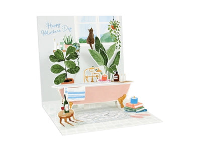 Self Care Mother's Day Pop-Up Card - Lemon And Lavender Toronto