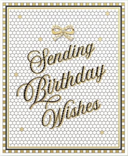 Sending birthday wishes Card - Lemon And Lavender Toronto