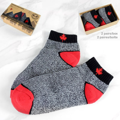 Set Of 2 Canada Socks In a Box - Lemon And Lavender Toronto