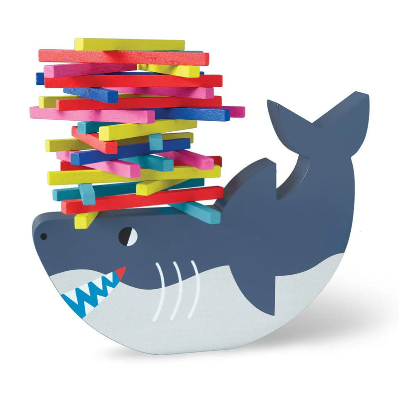 Shark Stack - up! Wooden Balancing Game - Lemon And Lavender Toronto