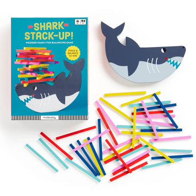 Shark Stack - up! Wooden Balancing Game - Lemon And Lavender Toronto