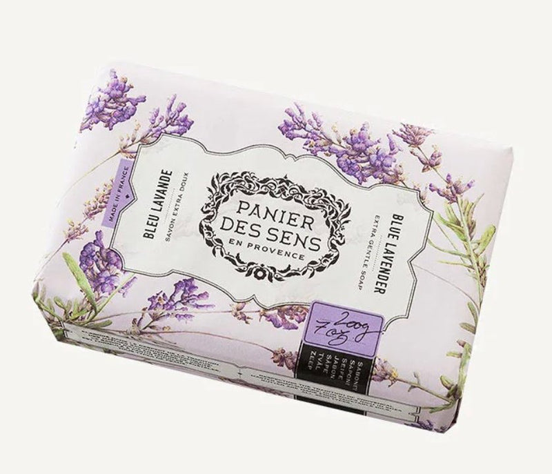 Shea Butter Bar Soap - Blue Lavender 200g - Panier Des Sens - Lemon And Lavender Toronto