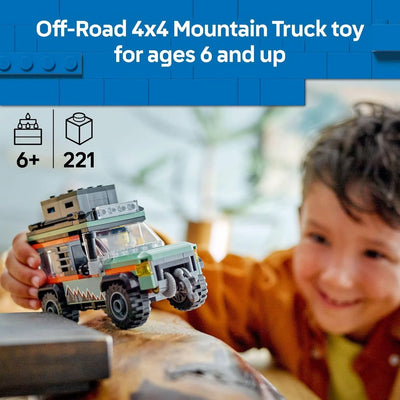 LEGO® City Off-Road 4x4 Mountain Truck