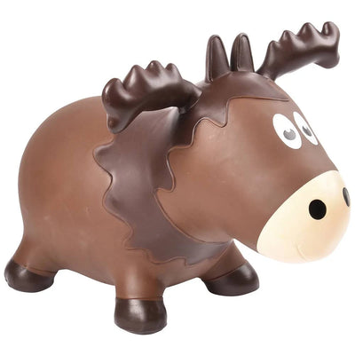 Farm Hoppers Inflatable Toddler Safe Bouncing Moose