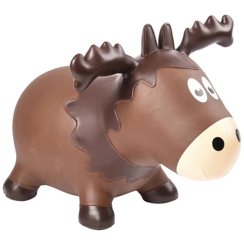 Farm Hoppers Inflatable Toddler Safe Bouncing Moose