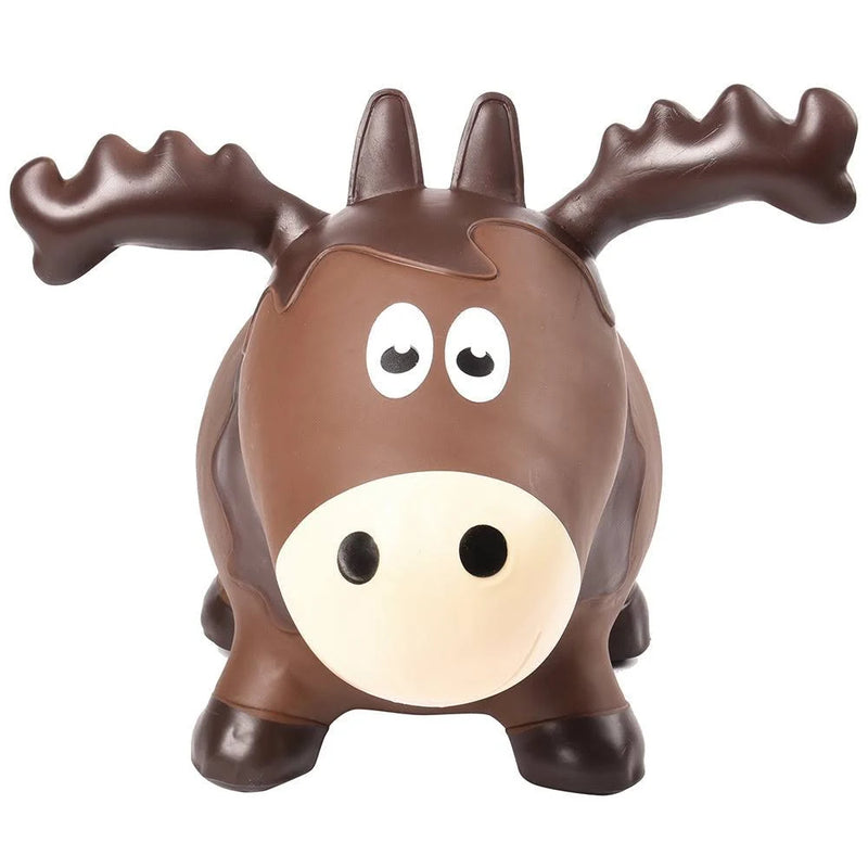 Farm Hoppers Inflatable Toddler Safe Bouncing Moose