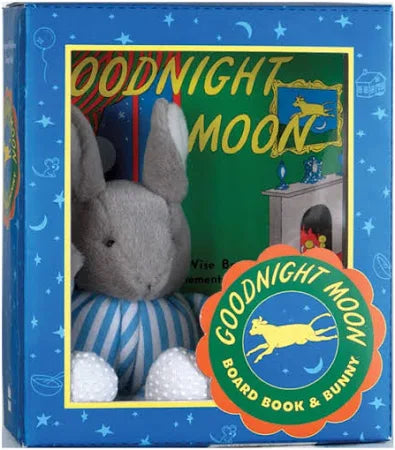 Goodnight Moon Board Book & Bunny