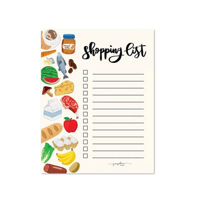 Shopping List Notepad - Lemon And Lavender Toronto