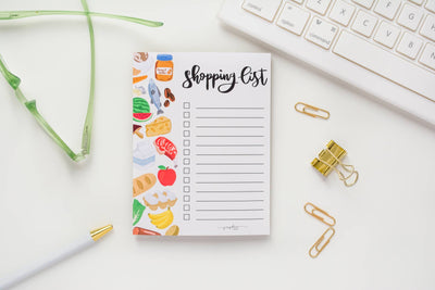 Shopping List Notepad - Lemon And Lavender Toronto