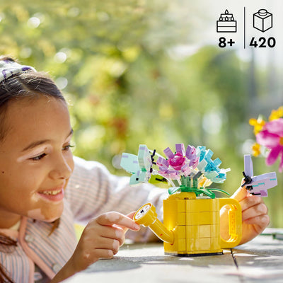 LEGO® Flowers in Watering Can 3-in-1