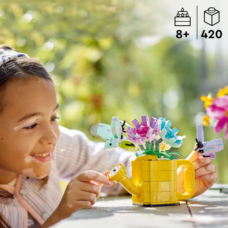 LEGO® Flowers in Watering Can 3-in-1
