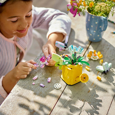 LEGO® Flowers in Watering Can 3-in-1
