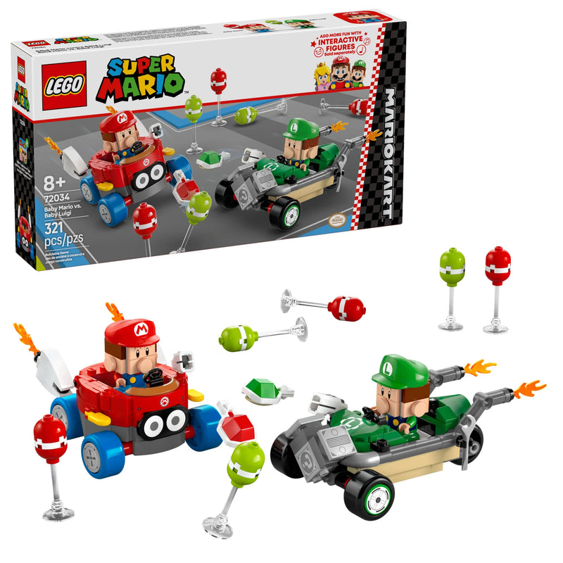 LEGO® SUPER MARIO - Baby Mario vs Baby Luigi