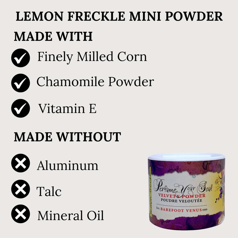 Lemon Freckle | mini Powder