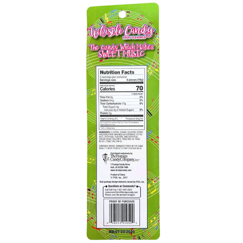 Whistle Candy