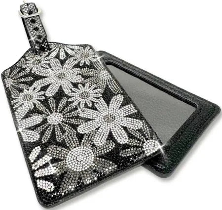 Flower Power Luggage Tag