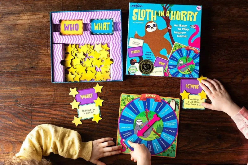 Sloth in a Hurry Action Board Game