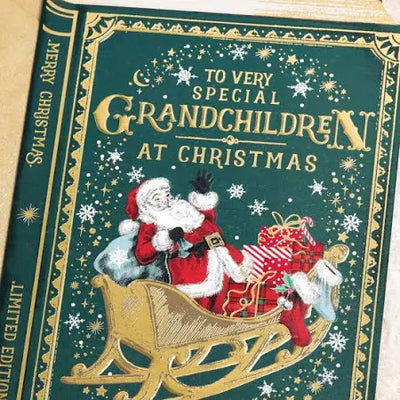 Grandchildren Storybook Christmas Card