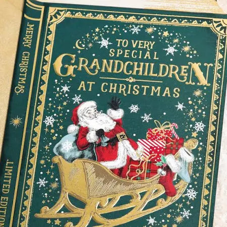 Grandchildren Storybook Christmas Card