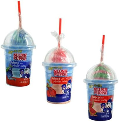 Slush Puppie Dip - N - Lik Slushie Candy Cup - Lemon And Lavender Toronto