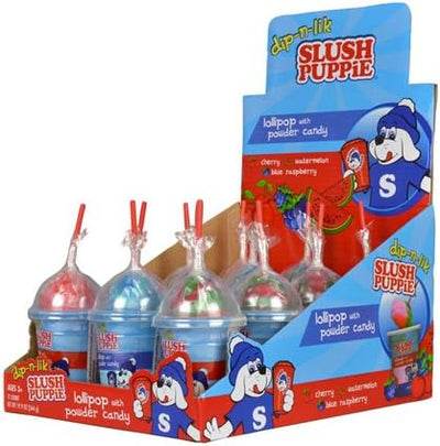 Slush Puppie Dip - N - Lik Slushie Candy Cup - Lemon And Lavender Toronto