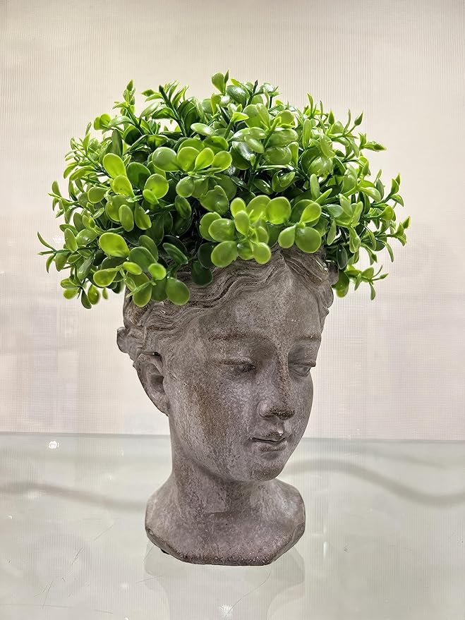 Small Goddess Head Planter - Lemon And Lavender Toronto