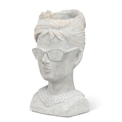 Small Woman in Sunglasses Planter - Lemon And Lavender Toronto