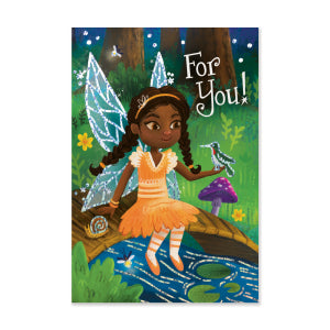 Fairy on a Bridge Enclosure Card