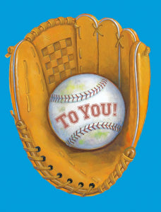 Baseball Enclosure Card