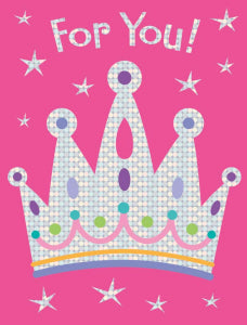 Princess Crown Enclosure Card