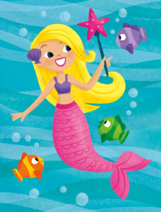 Mermaid Enclosure Card