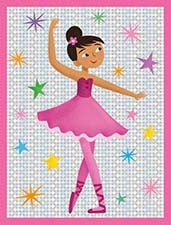 Ballerina Enclosure Card