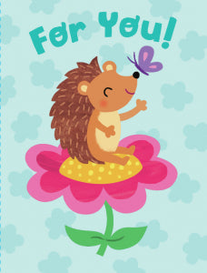 Hedgehog Enclosure Card