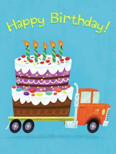 Cake Truck Enclosure Card