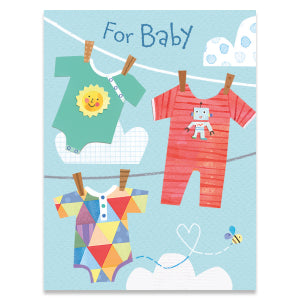Clothes Line Enclosure Card