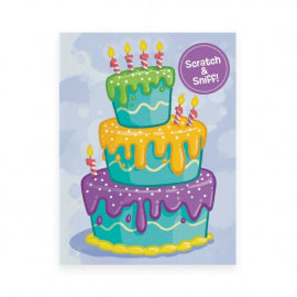 Funky Cake Scratch & Sniff Enclosure Card
