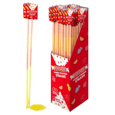 Smarties Candy Powder Straws - Lemon And Lavender Toronto