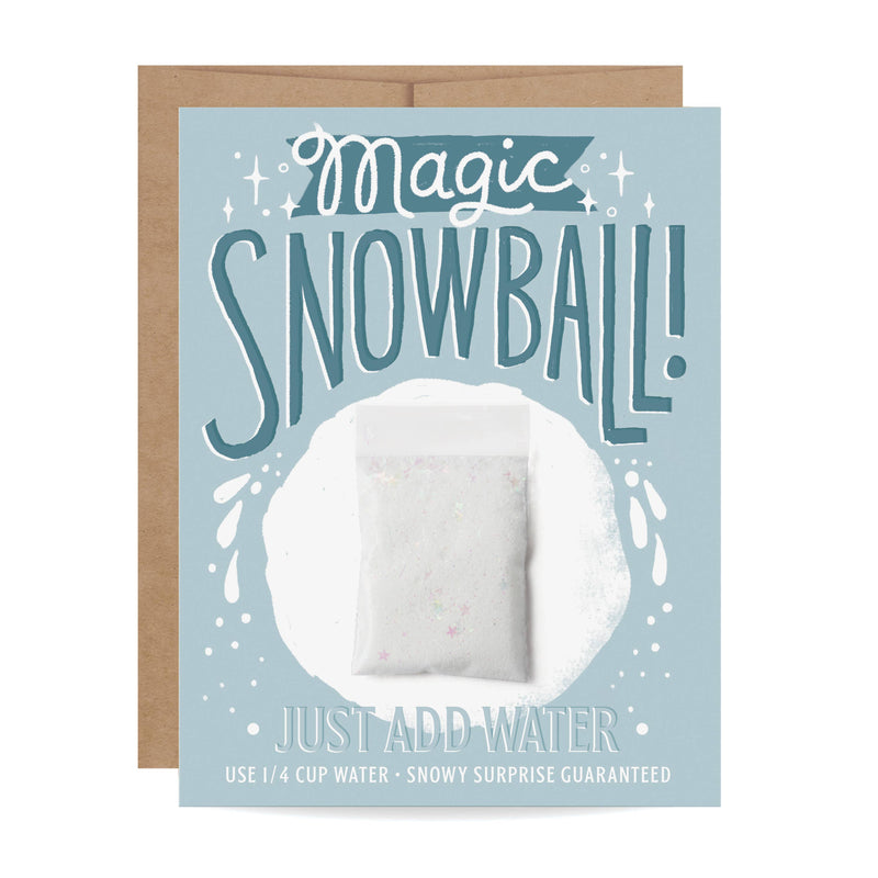 Snow Card - Magic Snowball - Lemon And Lavender Toronto