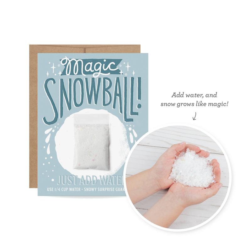 Snow Card - Magic Snowball - Lemon And Lavender Toronto