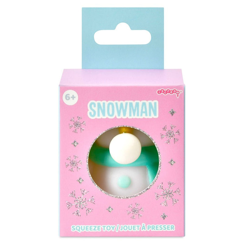 Snowman Bubble Squeeze Toy - Lemon And Lavender Toronto