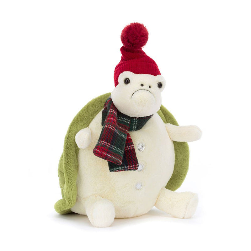 Snowman Timmy Turtle - Jellycat - Lemon And Lavender Toronto