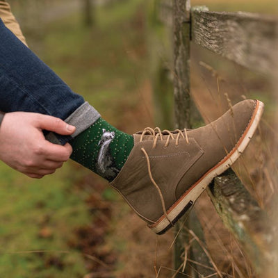 'The Country Gent' Badger Men's Sock