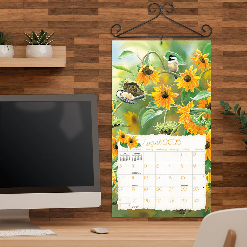 Songbirds Wall Calendar 2025 - Lemon And Lavender Toronto