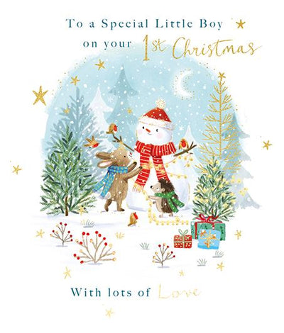 Special Boy's 1st Christmas, Christmas Card - Lemon And Lavender Toronto