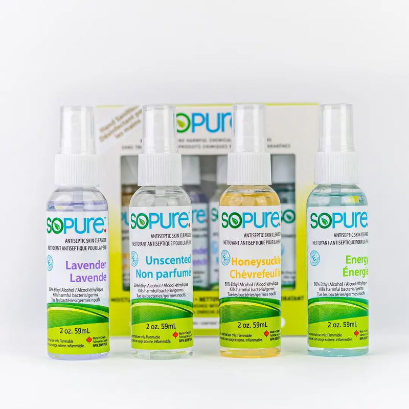 Spray Hand Sanitizer 4 - Pack - Lemon And Lavender Toronto