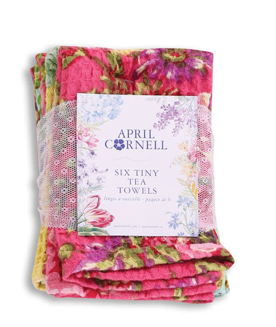 Spring Fling Tiny Towel Bundle - Set of 6 - Lemon And Lavender Toronto