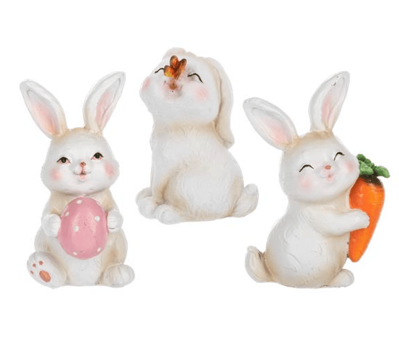 Springtime Bunny Figurine - Lemon And Lavender Toronto